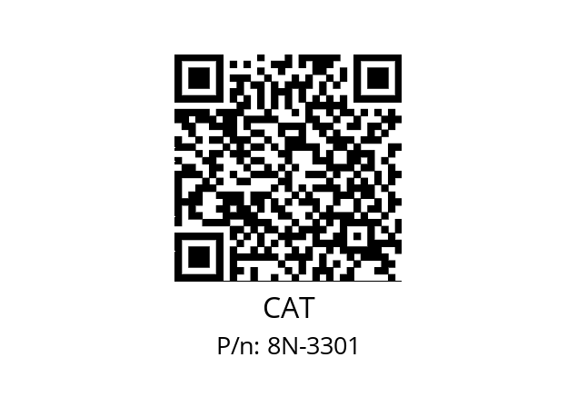   CAT 8N-3301