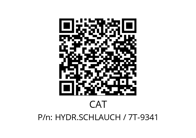   CAT HYDR.SCHLAUCH / 7T-9341