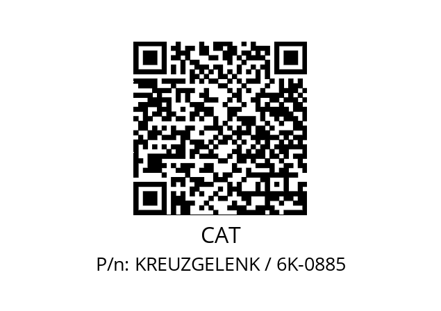   CAT KREUZGELENK / 6K-0885