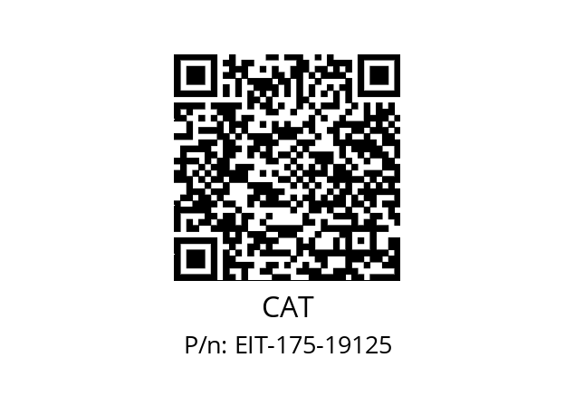   CAT EIT-175-19125