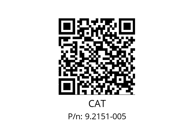   CAT 9.2151-005