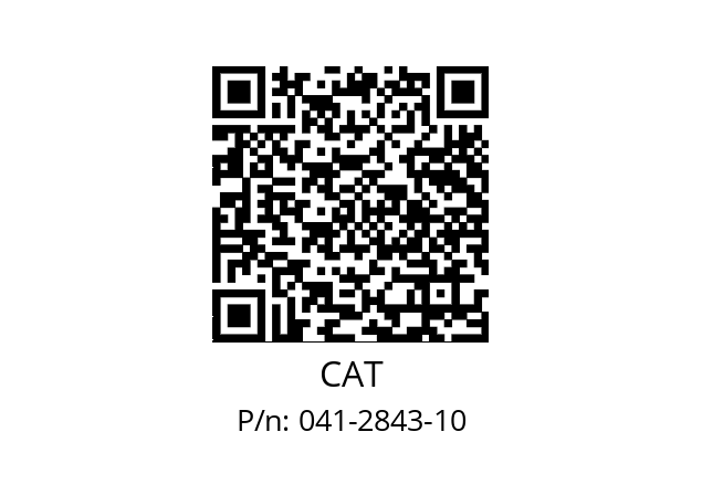   CAT 041-2843-10