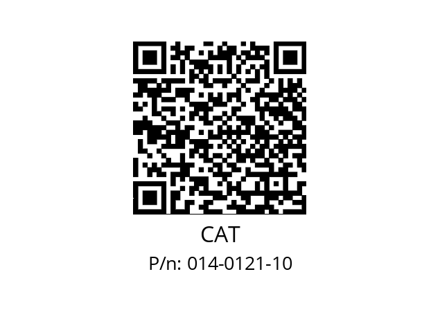   CAT 014-0121-10