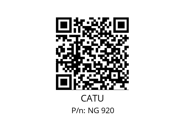   CATU NG 920