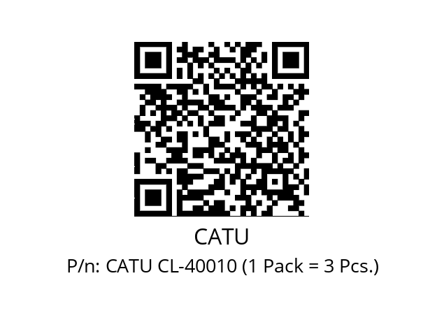   CATU CATU CL-40010 (1 Pack = 3 Pcs.)