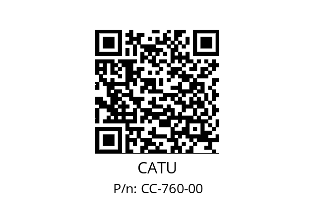   CATU CC-760-00