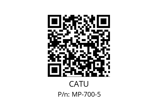   CATU MP-700-5