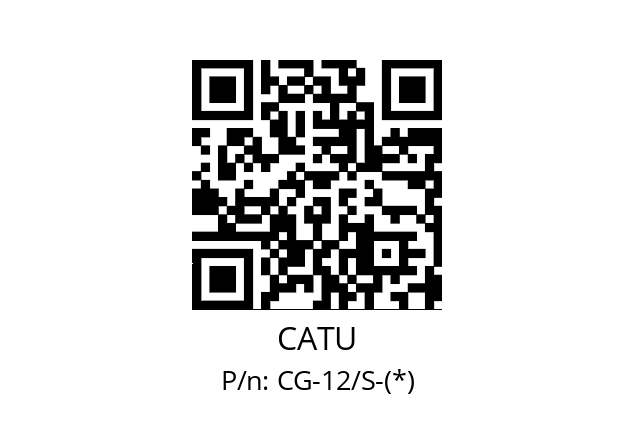   CATU CG-12/S-(*)