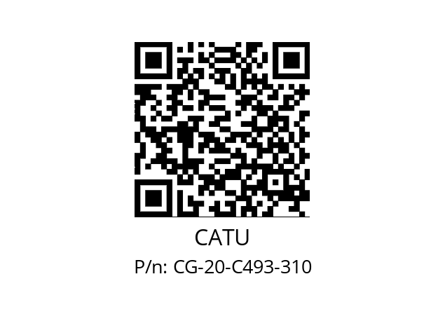   CATU CG-20-C493-310