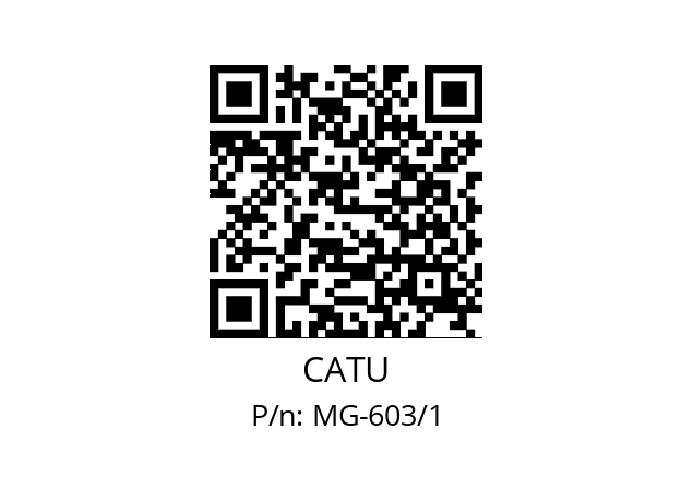   CATU MG-603/1