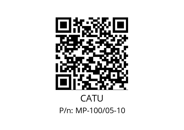   CATU MP-100/05-10