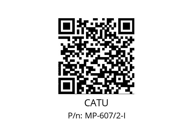   CATU MP-607/2-I