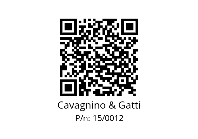   Cavagnino & Gatti 15/0012