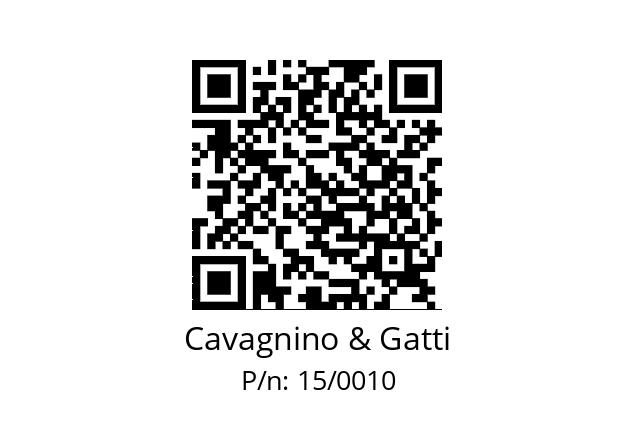   Cavagnino & Gatti 15/0010