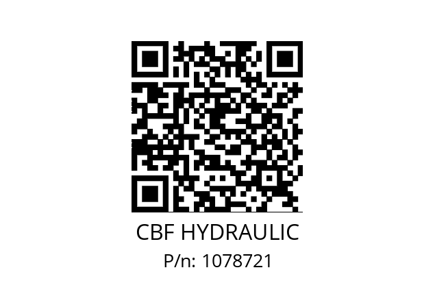   CBF HYDRAULIC 1078721