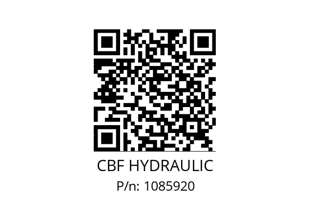   CBF HYDRAULIC 1085920