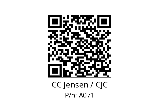   CC Jensen / CJC A071