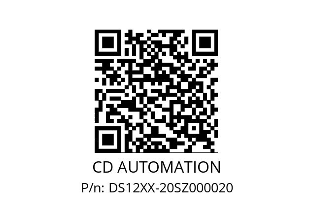   CD AUTOMATION DS12XX-20SZ000020