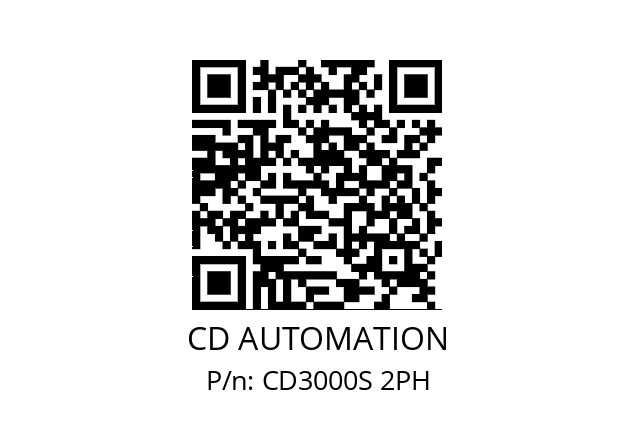   CD AUTOMATION CD3000S 2PH