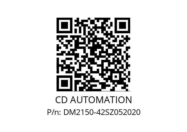   CD AUTOMATION DM2150-42SZ052020