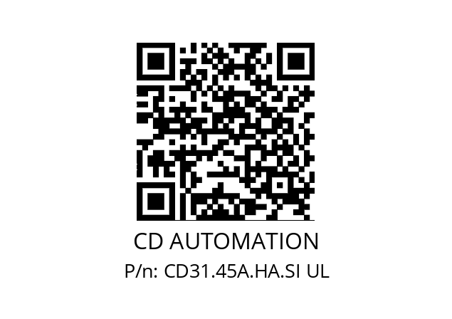   CD AUTOMATION CD31.45A.HA.SI UL