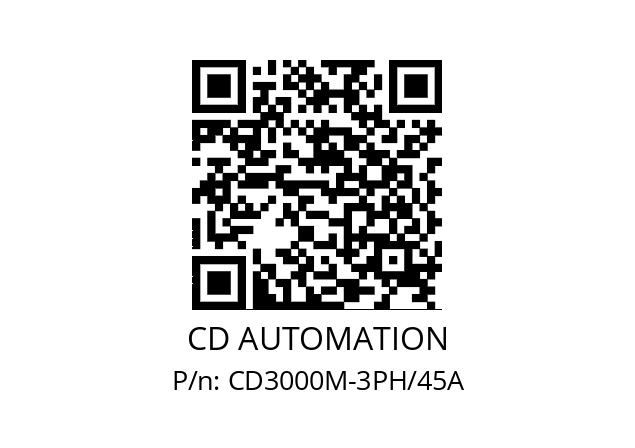   CD AUTOMATION CD3000M-3PH/45A