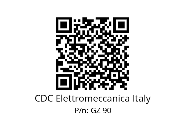   CDC Elettromeccanica Italy GZ 90