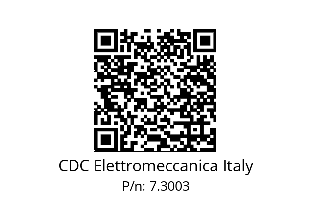  RX68  CDC Elettromeccanica Italy 7.3003