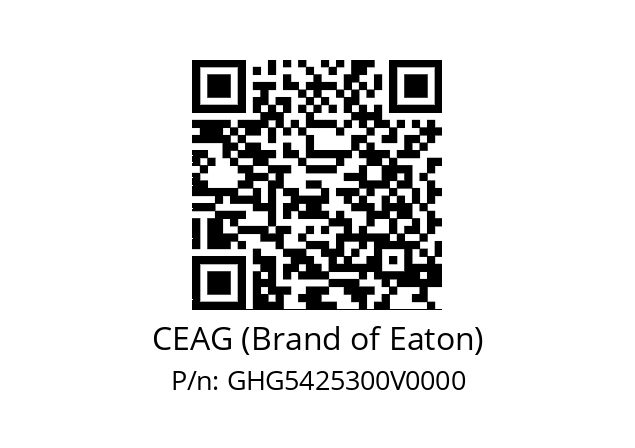   CEAG (Brand of Eaton) GHG5425300V0000