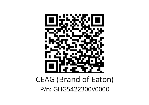   CEAG (Brand of Eaton) GHG5422300V0000