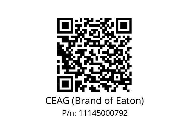   CEAG (Brand of Eaton) 11145000792