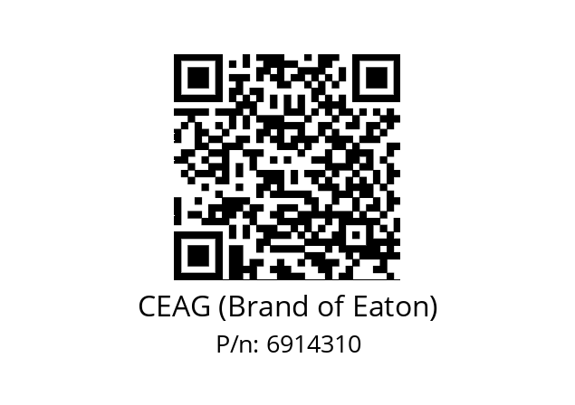   CEAG (Brand of Eaton) 6914310