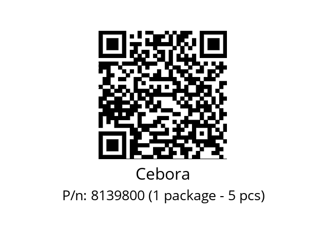   Cebora 8139800 (1 package - 5 pcs)