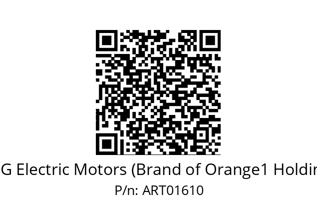  ET 48 La 2 CEG Electric Motors (Brand of Orange1 Holding) ART01610