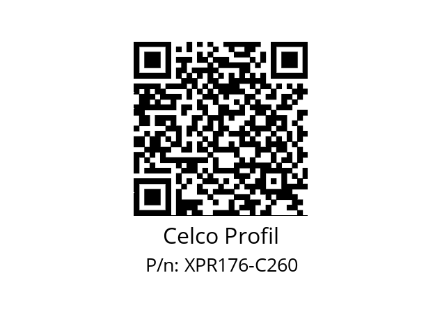   Celco Profil XPR176-C260