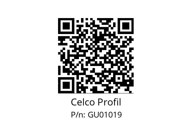   Celco Profil GU01019