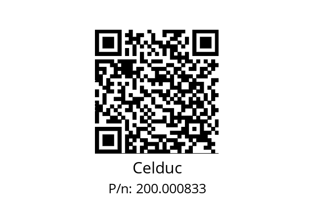   Celduc 200.000833