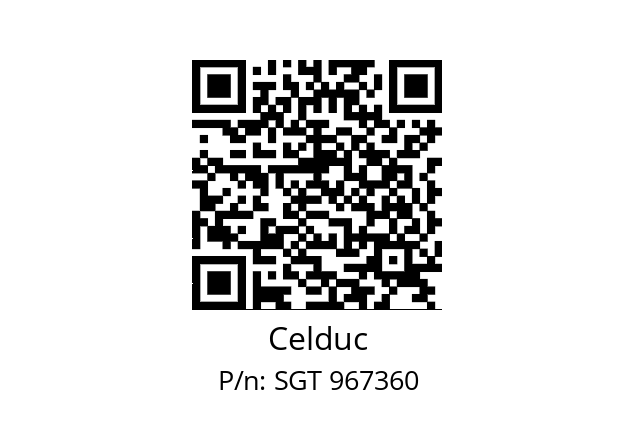   Celduc SGT 967360