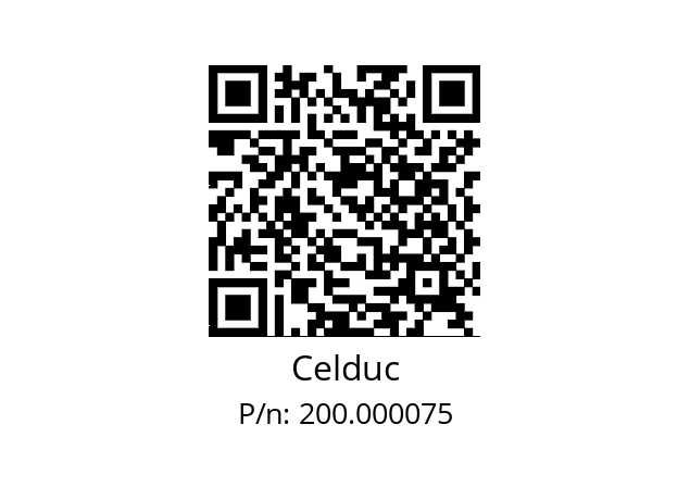   Celduc 200.000075