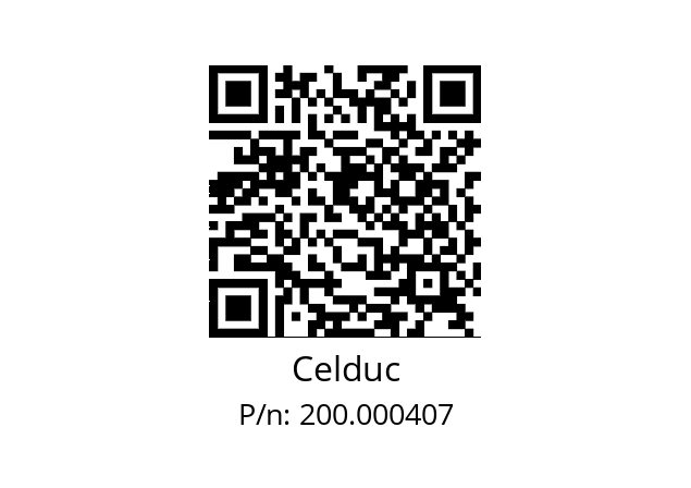   Celduc 200.000407