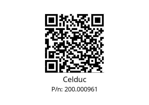   Celduc 200.000961