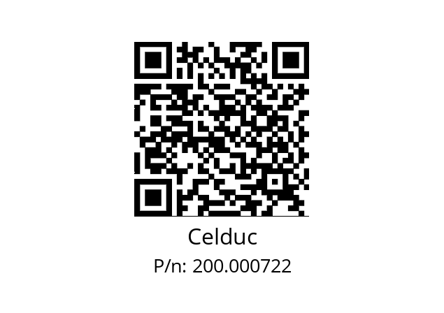   Celduc 200.000722