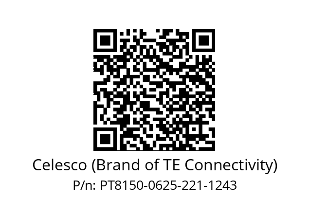   Celesco (Brand of TE Connectivity) PT8150-0625-221-1243