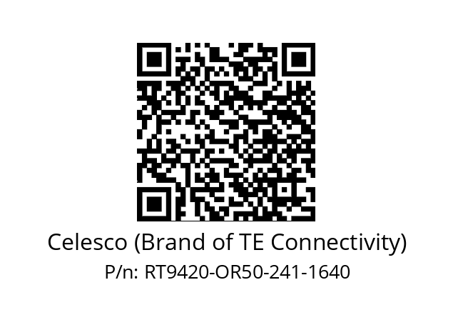   Celesco (Brand of TE Connectivity) RT9420-OR50-241-1640