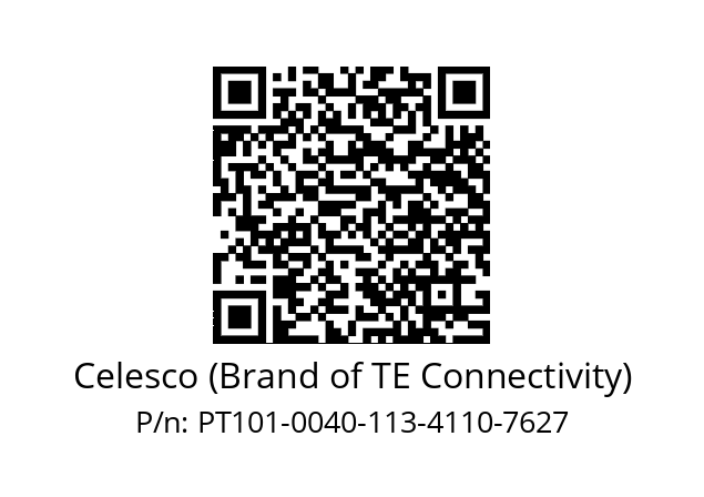   Celesco (Brand of TE Connectivity) PT101-0040-113-4110-7627