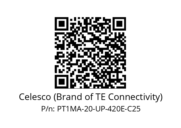   Celesco (Brand of TE Connectivity) PT1MA-20-UP-420E-C25