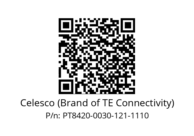   Celesco (Brand of TE Connectivity) PT8420-0030-121-1110