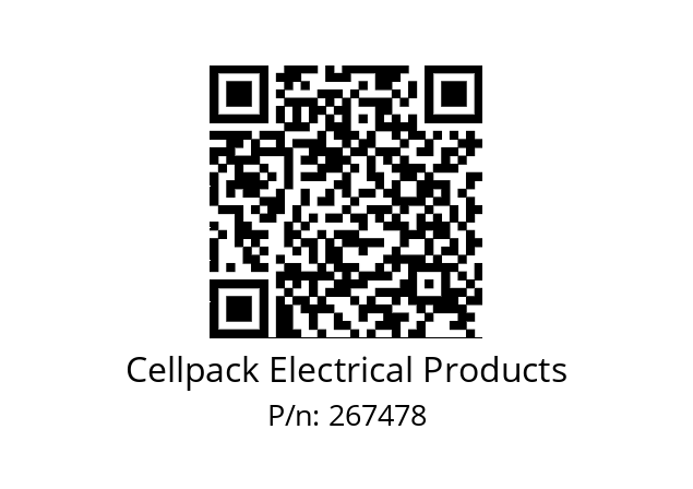   Cellpack Electrical Products 267478