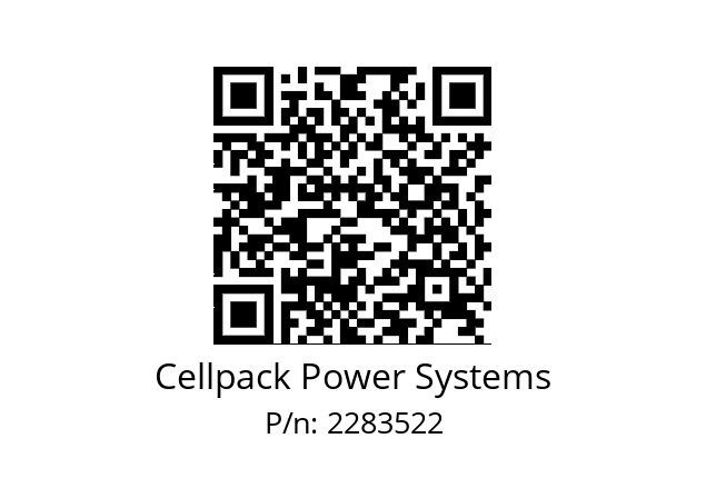   Cellpack Power Systems 2283522