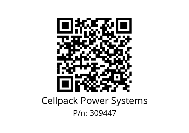   Cellpack Power Systems 309447